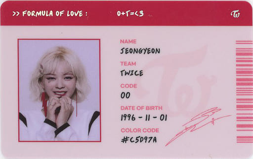 twice Fancy scientist ID