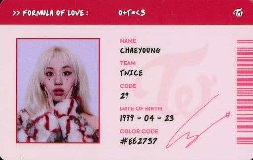 twice Fancy scientist ID