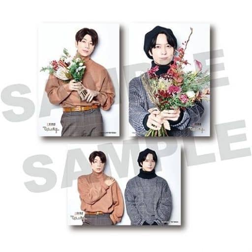 駿河屋 -<新品/中古>西山宏太朗&梅原裕一郎 ブロマイドセットA(3枚組