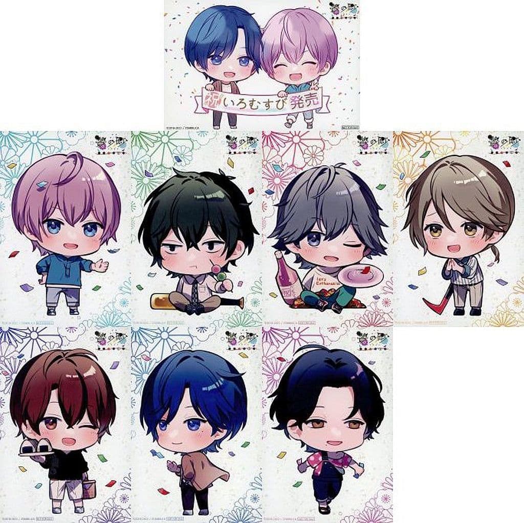 駿河屋 -<中古>集合 特製イラストカード8枚セット 「贄の町-いろむすび 駿河屋 -<中古>集合 特製イラストカード8枚セット 「贄の町-いろむすび