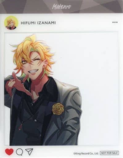 伊弉冉一二三 SNS風クリアカード 「ヒプノシスマイク -Division Rap 伊弉冉一二三 SNS風クリアカード 「ヒプノシスマイク -Division Rap