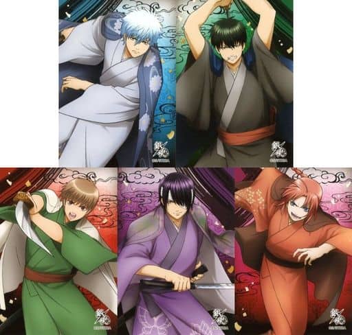 駿河屋 -<中古>集合 JF2023限定生ブロマイド<5枚セット> 「銀魂