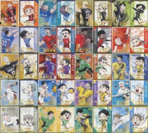 全20種セット 「ハイキュー!! オールスターコレクション VリーグVer.」 全20種セット 「ハイキュー!! オールスターコレクション VリーグVer.」