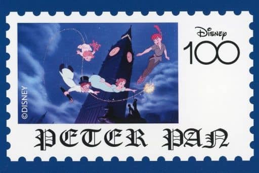世界に10枚 ピーターパン ディズニー 1/10 金 切手 エポック社 カード