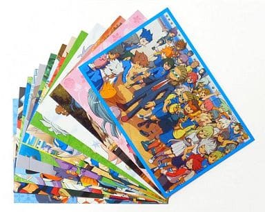 駿河屋 中古 イナズマイレブン歴代版権 イラストポストカード16種 イナズマイレブン アニメージュ14年6月号付録 ポストカード