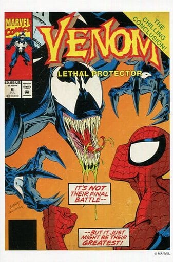 駿河屋 中古 08 スパイダーマン ヴェノム ポストカード マーベル コミック マーベル展グッズ ポストカード