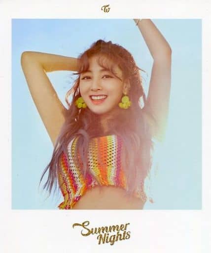 TWICE サノク ジヒョ トレカ Summer Night - アイドルグッズ