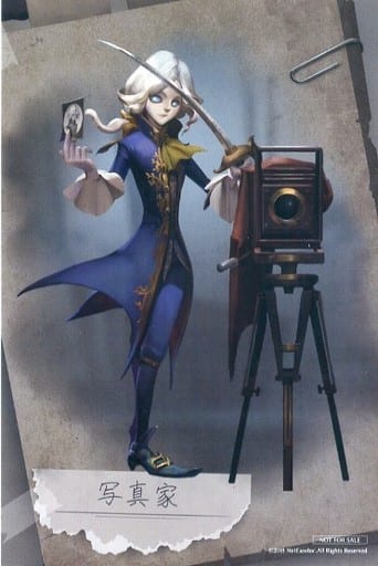 写真家(ジョゼフ) ポストカード 「Identity V 第五人格」 Identity Vミュージアムinアニメイト池袋本店グッズ購入特典 写真家(ジョゼフ) ポストカード 「Identity V 第五人格」 Identity Vミュージアムinアニメイト池袋本店グッズ購入特典