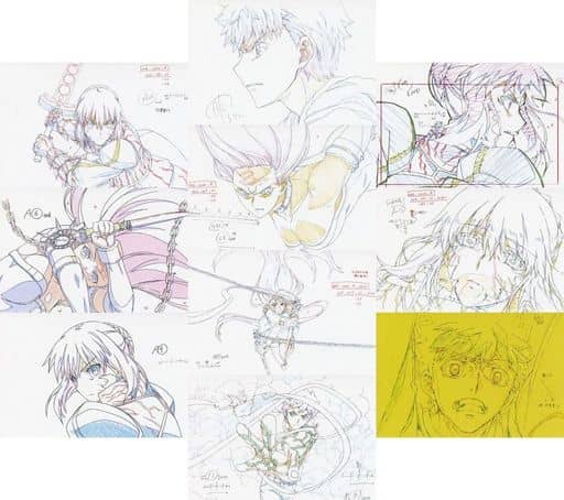 駿河屋 -<中古>「バースト」セット 展示原画ポストカード10枚セット