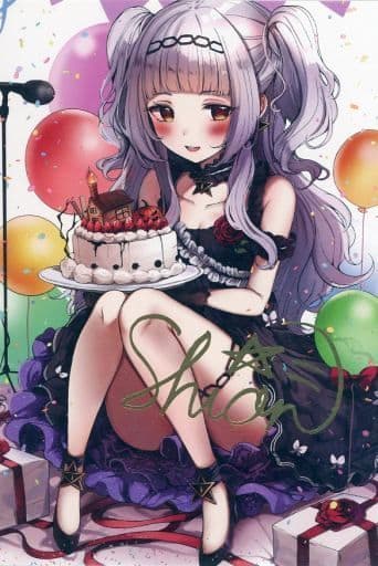 紫咲シオン 誕生日記念2020 直筆サイン入りポストカード 数量限定 ホロライブ