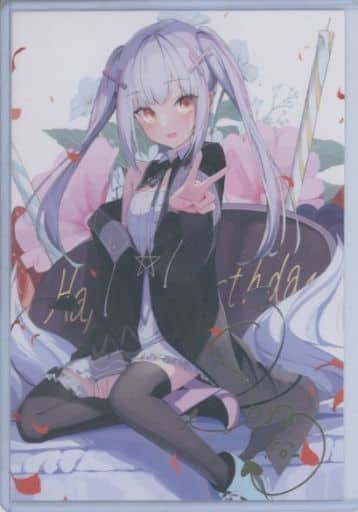 駿河屋 -<中古>空澄セナ 泊押しサイン入りポストカード 「バーチャル