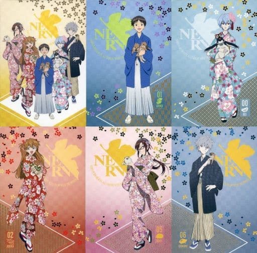 駿河屋 - 【買取】集合(晴れ着) ポストカードセット(6枚組) 「新世紀