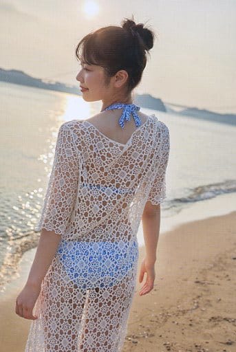 駿河屋 -<中古>丹生明里(日向坂46)/海辺・夕日 ポストカード 「丹生