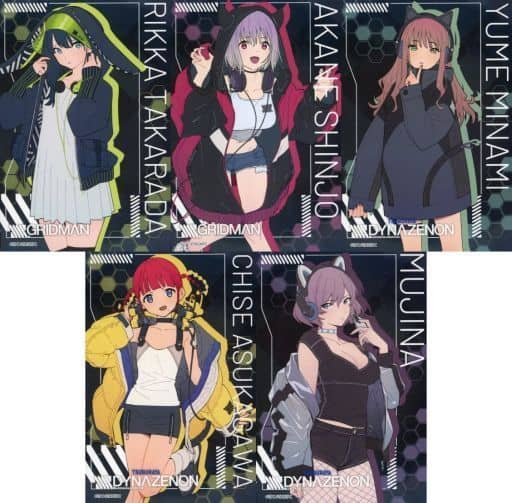 駿河屋 -<中古>全5種セット ポストカード 「推しくじ SSSS.GRIDMAN