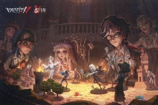 駿河屋 -<中古>5周年キービジュアル ポストカード 「Identity V 第五 駿河屋 -<中古>5周年キービジュアル ポストカード 「Identity V 第五