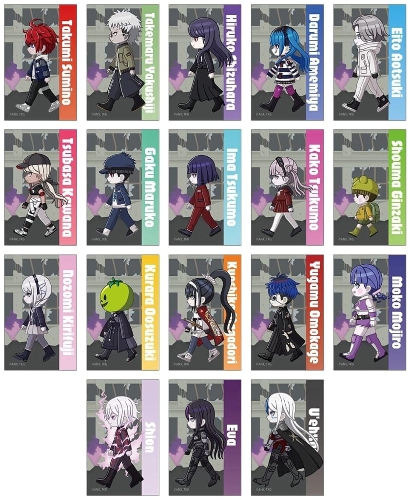【ボックス】HUNDRED LINE -最終防衛学園- トレーディング ちびとこ イラストカード