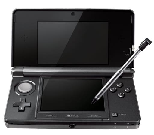 駿河屋 中古 ニンテンドー3ds本体 コスモブラック 主要パーツのみ 箱説無し ニンテンドー3ds