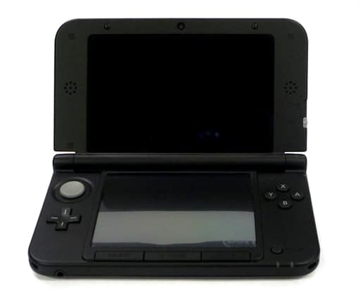 駿河屋 -<中古>ニンテンドー3DSLL本体 ブラック(主要パーツのみ、箱説