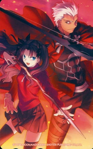 駿河屋 中古 遠坂凛 アーチャー Ps2版 Fate Stay Night Realta Nua ゲーマーズ特典 テレホンカード