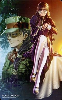 アニメ・漫画系テレホンカード 【単品】 ロザリタ・チスネロス「BLACK LAGOON/広江礼威」 C73