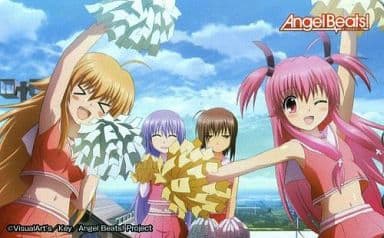 駿河屋 中古 関根 入江 ひさ子 計4名 Angel Beats テレホンカード