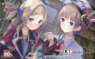 駿河屋 中古 ロロライナ フリクセル クーデリア フォン フォイエルバッハ 新 ロロナのアトリエ はじまりの物語 アーランドの錬金術士 シータ特典 テレホンカード