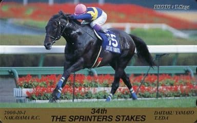 ダイタクヤマト/江田照男「第34回スプリンターズステークス 2000-10-01 中山競馬場」