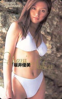 駿河屋 -<中古>「坂井優美」 ヤングアニマル（テレホンカード）