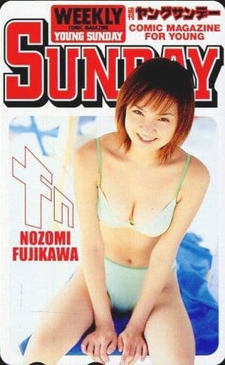 駿河屋 -<中古>「藤川のぞみ」 週刊ヤングサンデー抽プレ(テレホン