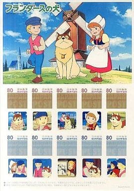 駿河屋 中古 単品 ネロ ダース パトラッシュ アロア 計5名 80円切手10枚組 フランダースの犬 世界名作劇場 珠玉の切手 コレクション 金券