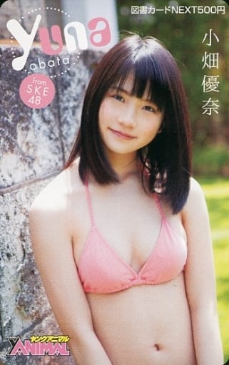 駿河屋 中古 図書カードnext500円 小畑優奈 Ske48 ヤングアニマル 17年no 11 抽プレ 金券