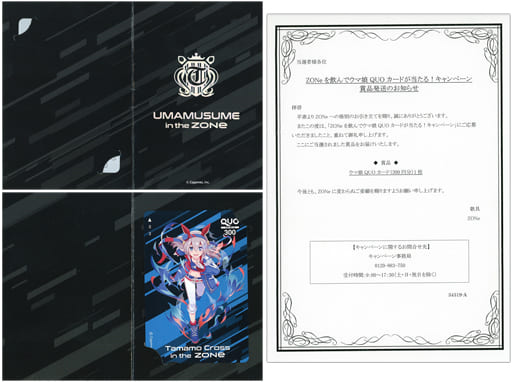 駿河屋 -<中古>タマモクロス「クオカード300 ウマ娘 プリティー
