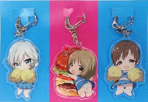 駿河屋 -<中古>【アイドルマスター】ちあちあクリアキーホルダー3種