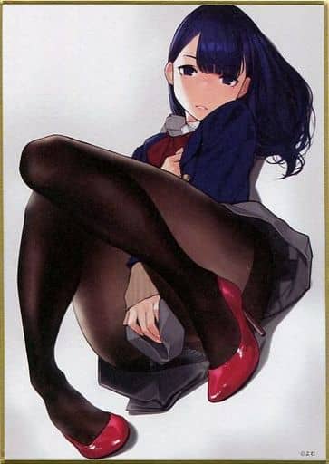 【オリジナル】ミニ色紙 絵柄D(よむ) みるタイツ展/よむ書店&とらのあな 【オリジナル】ミニ色紙 絵柄D(よむ) みるタイツ展/よむ書店&とらのあな