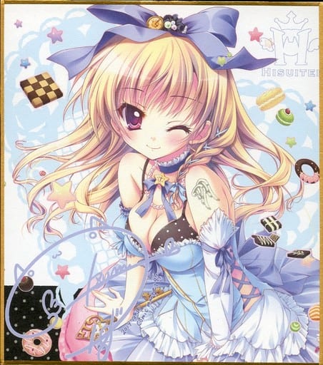 駿河屋 -<中古>【オリジナル】ミニ色紙 青(和泉つばす) C97/翡翠亭