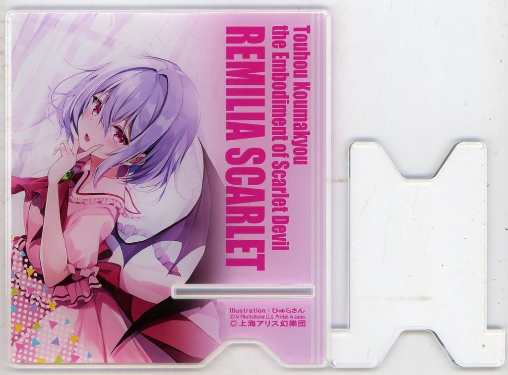 【東方Project】アクリルスマホスタンド 絵柄1 レミリア・スカーレット(ひゅらさん) ポップアップストアin秋葉原/comプランニング