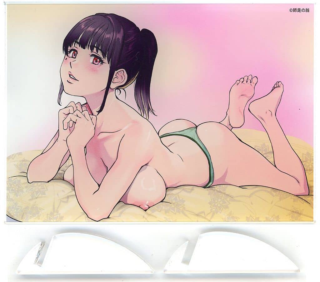 【オリジナル】A6アクリルボード 絵柄A(師走の翁) 師走の翁展2in池袋/翁計画&とらのあな