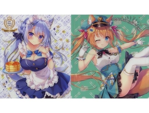 【オリジナル】駅長さんズ色紙フォルダ(あめとゆき) C100/あめ のち ゆき