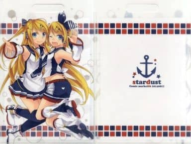 駿河屋 中古 ボーカロイド クリアファイルバッグ 鏡音リン 田村ヒロ C86 Stardust クリアファイル 駿河屋 中古 ボーカロイド クリアファイルバッグ 鏡音リン 田村ヒロ C86 Stardust クリアファイル