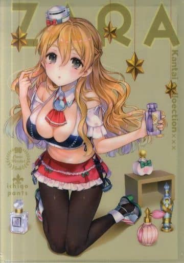 駿河屋 中古 艦隊これくしょん 艦これ クリアファイル ザラ ポーラ カグユヅ C90 いちごぱんつ クリアファイル