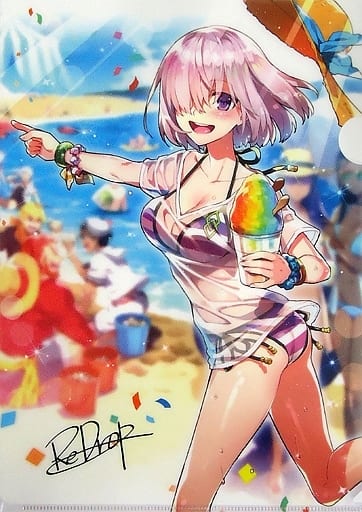 駿河屋 -<中古>【Fate】A4クリアファイル マシュ・キリエライト (宮本