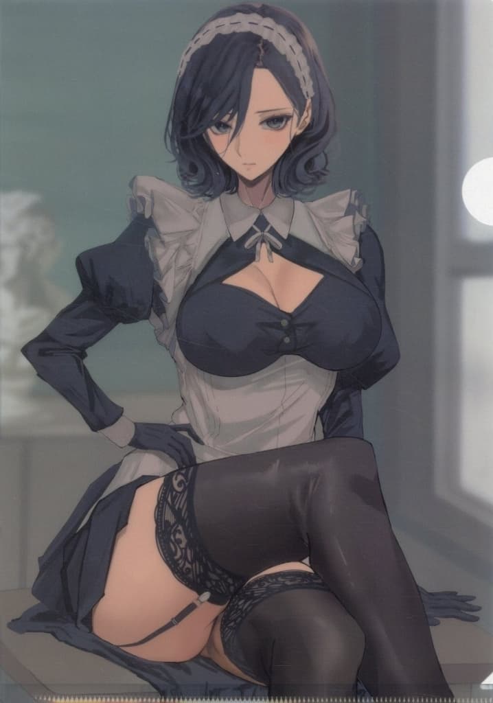 【オリジナル】A4クリアファイル 女教師(けそシロウ) C104新刊購入特典/爆裂梅昆布＆メロンブックス