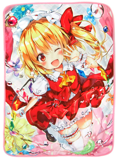 駿河屋 -<中古>【東方Project】もふらんちゃんブランケット フラン