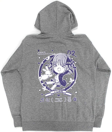 駿河屋 -<中古>【五等分の花嫁】ジップパーカー グレー XLサイズ 中野