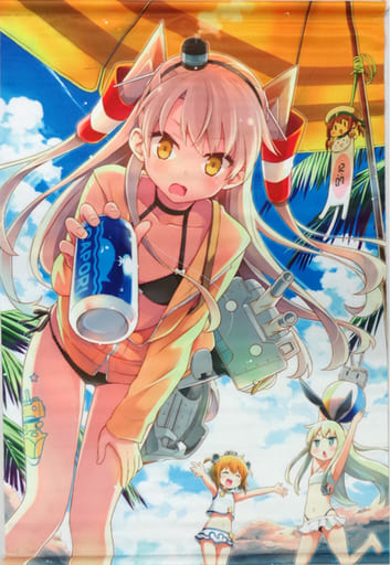 駿河屋 -<中古>【艦隊これくしょん~艦これ~】B2タペストリー 天津風