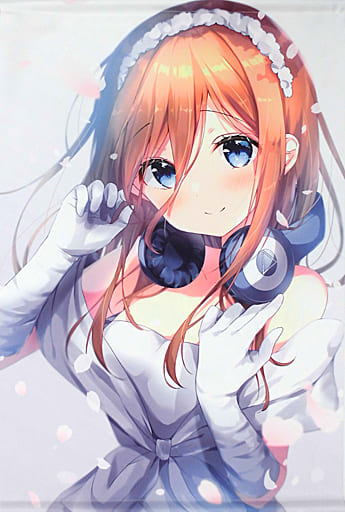 駿河屋 -<中古>【五等分の花嫁】B2タペストリー 中野三玖(飴玉コン