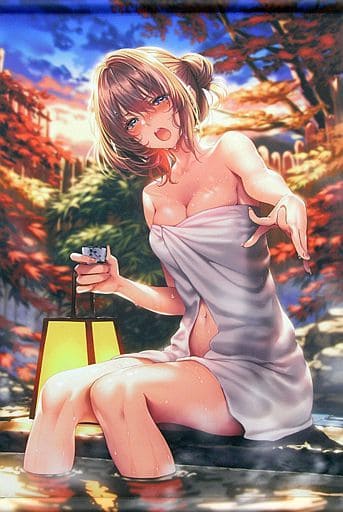 き2 まほ〜びん ピロ水 デレマス 高垣楓 B2タペストリー 楓さんと温泉 き2 まほ〜びん ピロ水 デレマス 高垣楓 B2タペストリー 楓さんと温泉