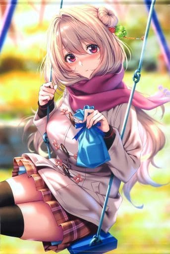 駿河屋 -<中古>【オリジナル】B2Wスエードタペストリー 柊紗乃(ピロ水