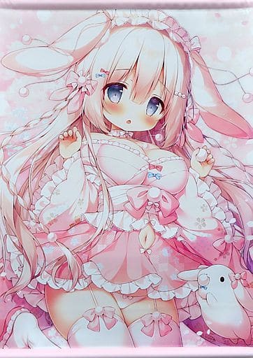 【オリジナル】B2タペストリー おだんごうさぎ(桃豆こまもち) /MochiPeach 【オリジナル】B2タペストリー おだんごうさぎ(桃豆こまもち) /MochiPeach