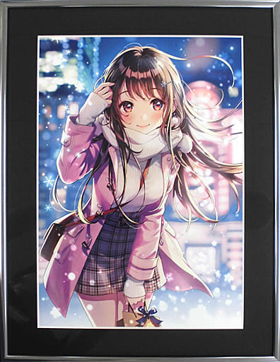 駿河屋 -<中古>【オリジナル】A3複製イラスト 「デートしようよ。」(森